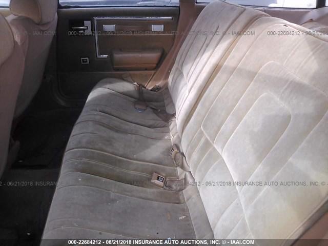 1G4AL8134J6408031 - 1988 BUICK CENTURY ESTATE BROWN photo 8