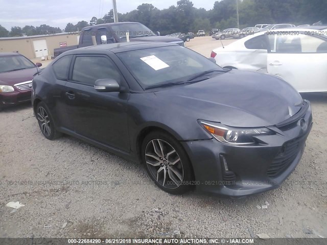 JTKJF5C73E3079221 - 2014 TOYOTA SCION TC 灰色 照片 1
