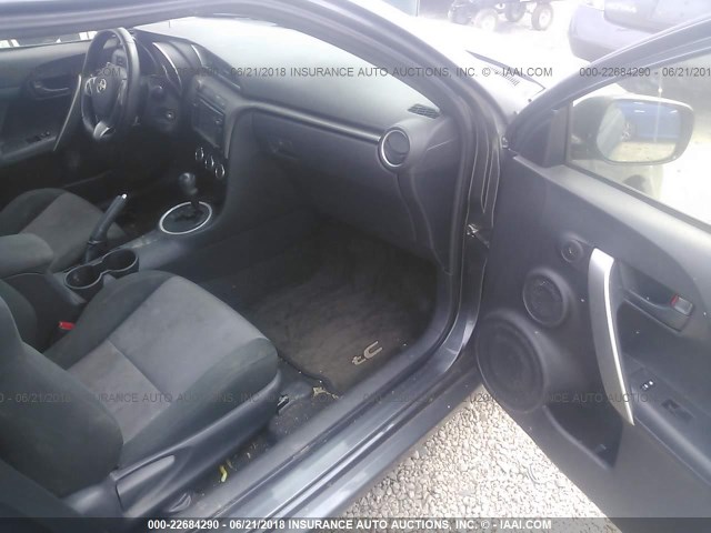JTKJF5C73E3079221 - 2014 TOYOTA SCION TC 灰色 照片 5