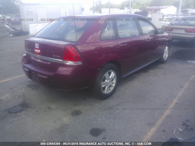 1G1ZT64804F194056 - 2004 CHEVROLET MALIBU MAXX LS 红色 照片 4