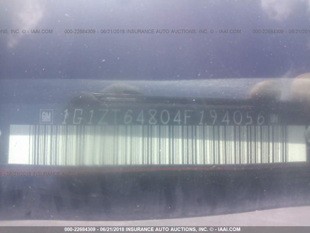 1G1ZT64804F194056 - 2004 CHEVROLET MALIBU MAXX LS 红色 照片 9