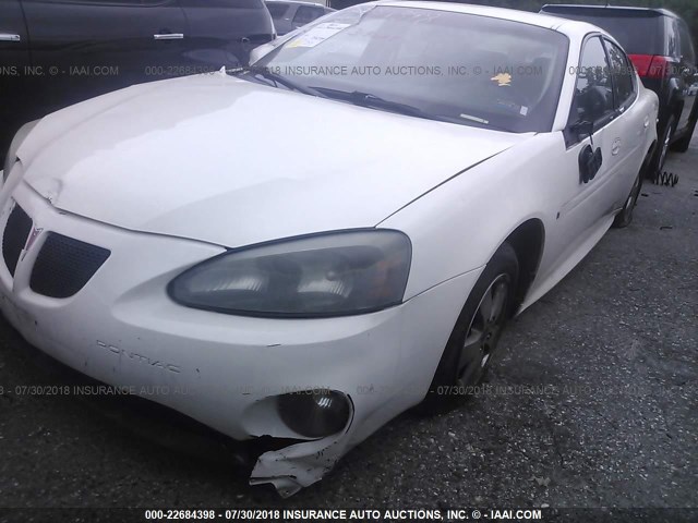 2G2WP552161196447 - 2006 PONTIAC GRAND PRIX WHITE photo 6