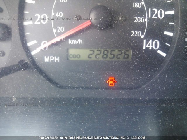 2T1FF22P81C506245 - 2001 TOYOTA CAMRY SOLARA SE/SLE Qırmızı foto 7