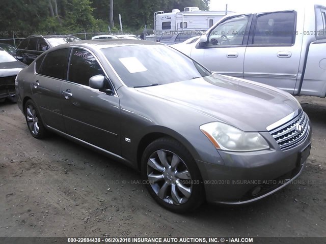 JNKAY01FX6M256632 - 2006 INFINITI M35 SPORT GRAY photo 1