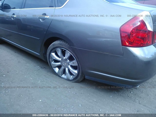 JNKAY01FX6M256632 - 2006 INFINITI M35 SPORT GRAY photo 6