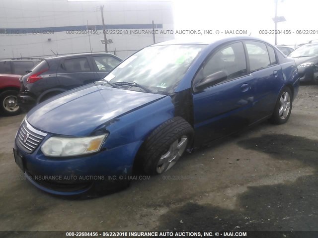 1G8AJ55F26Z102278 - 2006 SATURN ION LEVEL 2 Mavi foto 2