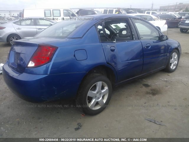 1G8AJ55F26Z102278 - 2006 SATURN ION LEVEL 2 BLUE photo 4