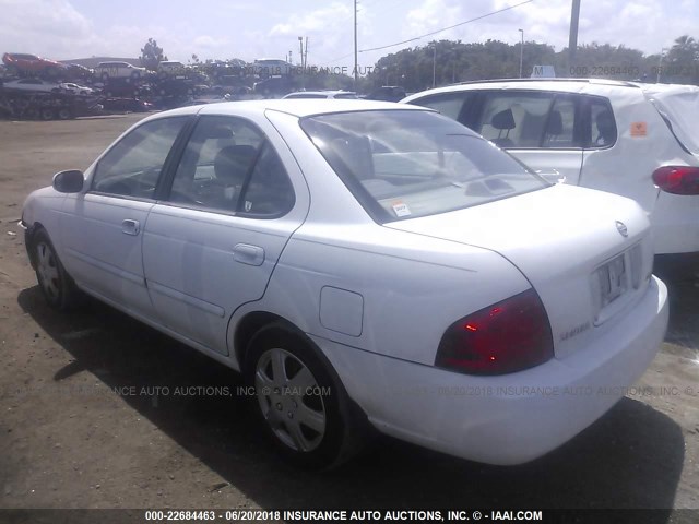 3N1CB51D64L884222 - 2004 NISSAN SENTRA 1.8/1.8S WHITE photo 3