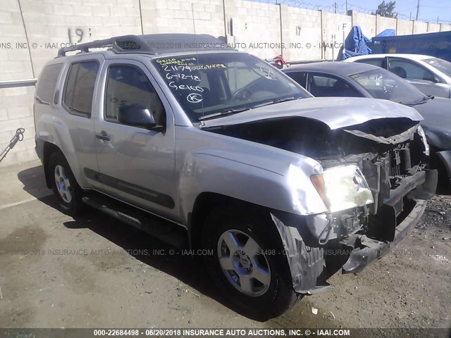 5N1AN08U56C530769 - 2006 NISSAN XTERRA OFF ROAD/S/SE SILVER photo 1