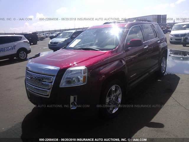 2GKFLTE39D6184507 - 2013 GMC TERRAIN SLE RED photo 2