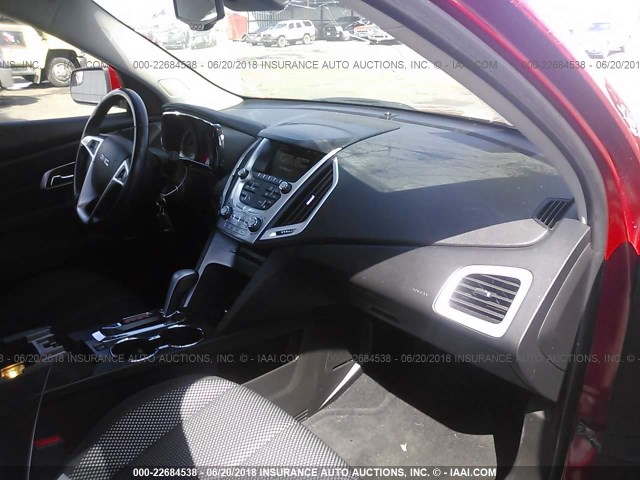 2GKFLTE39D6184507 - 2013 GMC TERRAIN SLE RED photo 5