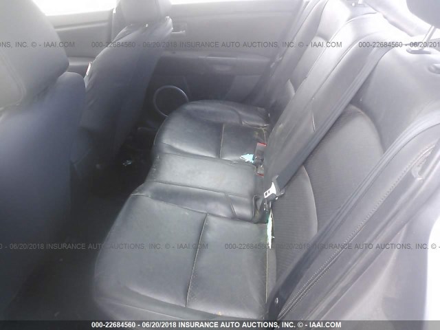 JM1BK324461474931 - 2006 MAZDA 3 S GRAY photo 8