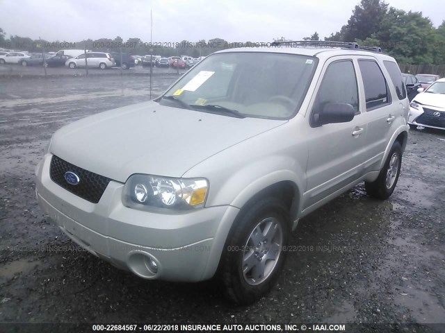 1FMYU94135KA62692 - 2005 FORD ESCAPE LIMITED GRAY photo 2