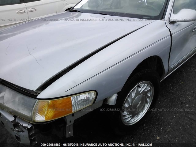 1LNLM97V5VY648283 - 1997 LINCOLN CONTINENTAL  银色 照片 6