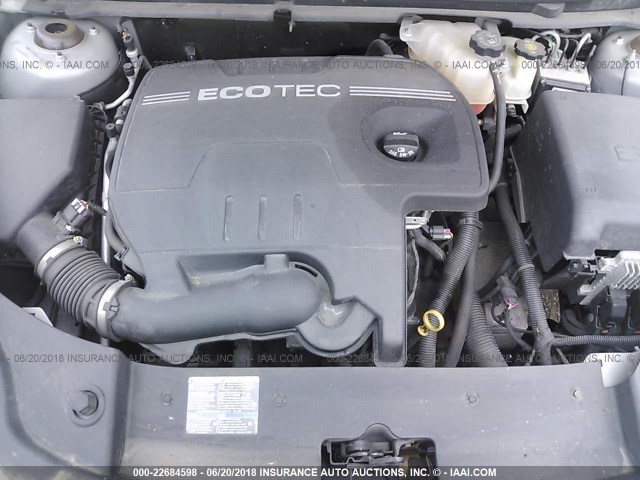 1G1ZG57B094253616 - 2009 CHEVROLET MALIBU LS ვერცხლისფერი ფოტო 10