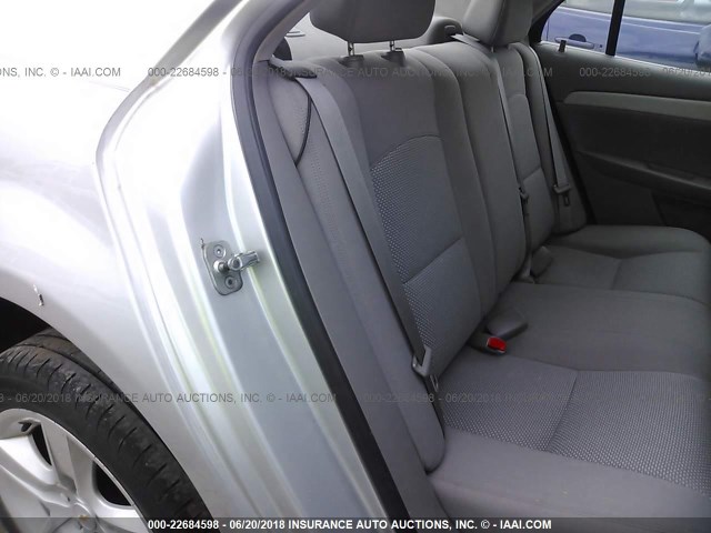 1G1ZG57B094253616 - 2009 CHEVROLET MALIBU LS ვერცხლისფერი ფოტო 8