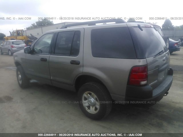 1FMDU62K05ZA31111 - 2005 FORD EXPLORER XLS/XLS SPORT BROWN photo 3