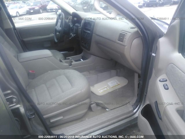 1FMDU62K05ZA31111 - 2005 FORD EXPLORER XLS/XLS SPORT BROWN photo 5