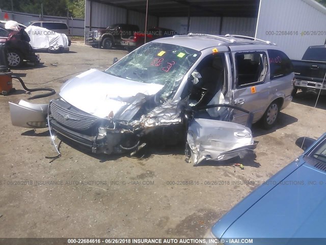 2C8GP64L74R620064 - 2004 CHRYSLER TOWN & COUNTRY LIMITED SILVER photo 2