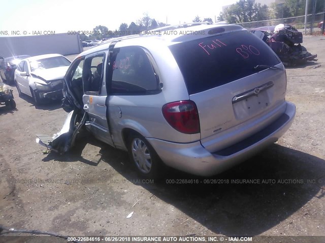 2C8GP64L74R620064 - 2004 CHRYSLER TOWN & COUNTRY LIMITED SILVER photo 3