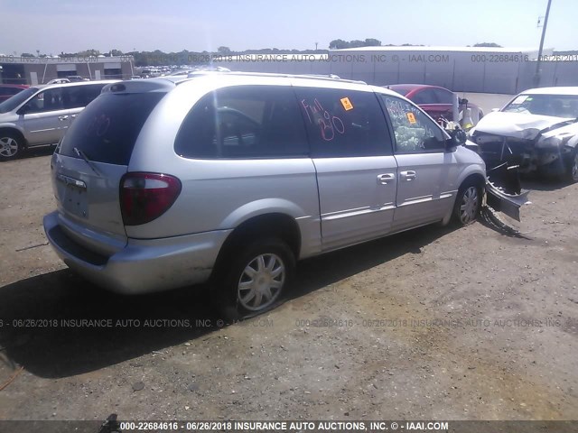 2C8GP64L74R620064 - 2004 CHRYSLER TOWN & COUNTRY LIMITED SILVER photo 4