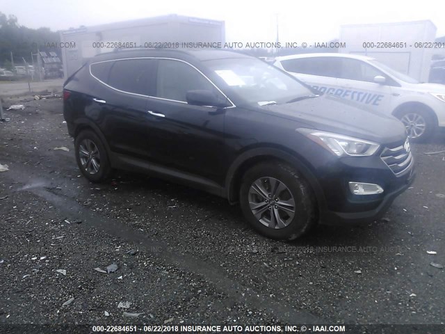 5XYZU3LB6GG363272 - 2016 HYUNDAI SANTA FE SPORT  BLACK photo 1