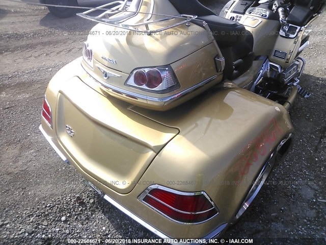 1HFSC47F06A507586 - 2006 HONDA GL1800 GOLD photo 6