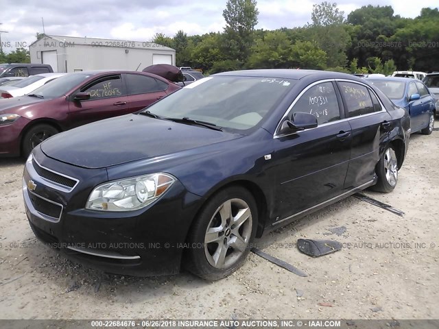 1G1ZH57B994201737 - 2009 CHEVROLET MALIBU 1LT 深蓝色 照片 2