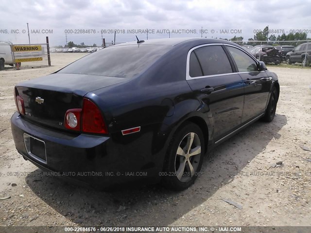 1G1ZH57B994201737 - 2009 CHEVROLET MALIBU 1LT 深蓝色 照片 4