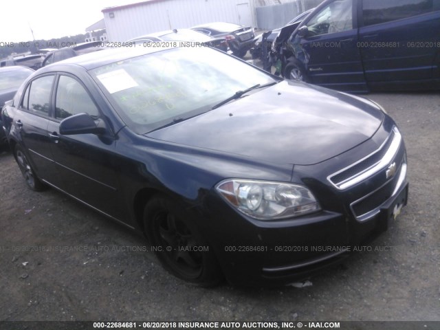 1G1ZC5EB3A4130623 - 2010 CHEVROLET MALIBU 1LT 黑色 照片 1