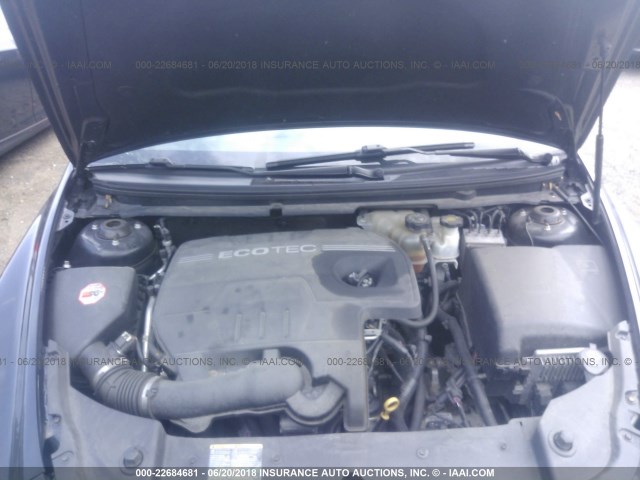 1G1ZC5EB3A4130623 - 2010 CHEVROLET MALIBU 1LT 黑色 照片 10