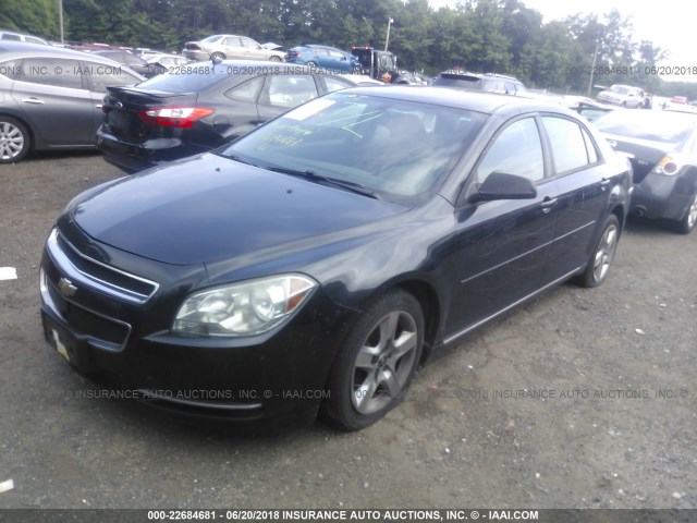 1G1ZC5EB3A4130623 - 2010 CHEVROLET MALIBU 1LT 黑色 照片 2
