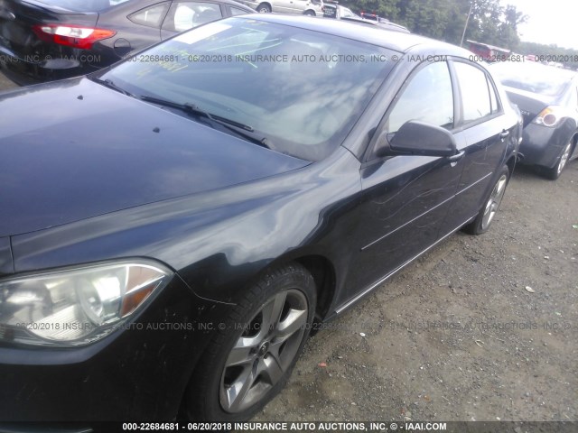 1G1ZC5EB3A4130623 - 2010 CHEVROLET MALIBU 1LT 黑色 照片 6