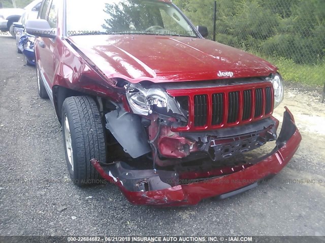 1J4GR48K05C612054 - 2005 JEEP GRAND CHEROKEE LAREDO/COLUMBIA/FREEDOM 红色 照片 6