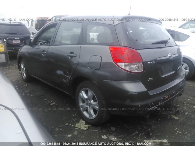 2T1KR32E74C289317 - 2004 TOYOTA COROLLA MATRIX XR GRAY photo 3