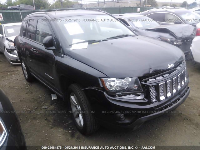 1C4NJDEB9GD782824 - 2016 JEEP COMPASS LATITUDE 黑色 照片 1