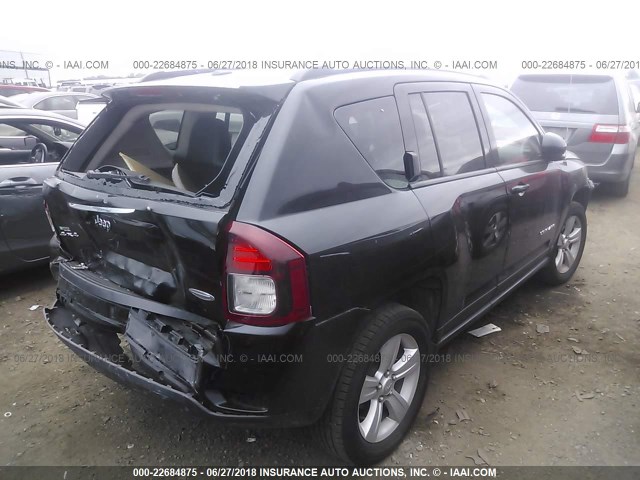 1C4NJDEB9GD782824 - 2016 JEEP COMPASS LATITUDE 黑色 照片 4