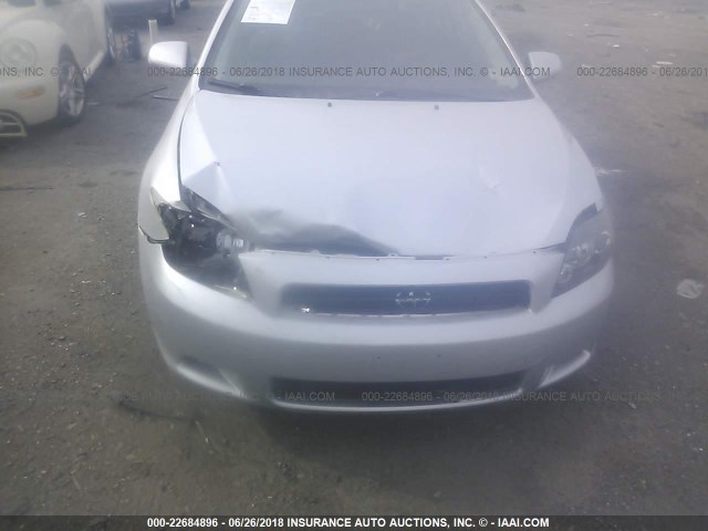 JTKDE167480230237 - 2008 TOYOTA SCION TC 银色 照片 6