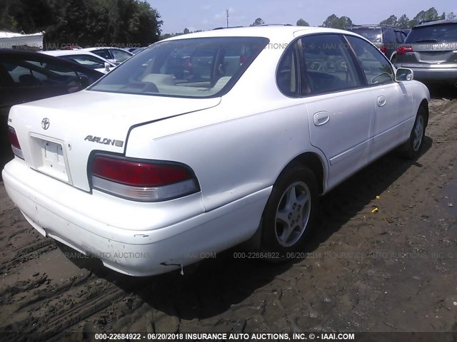 4T1BF12B2VU160002 - 1997 TOYOTA AVALON XL/XLS WHITE photo 4