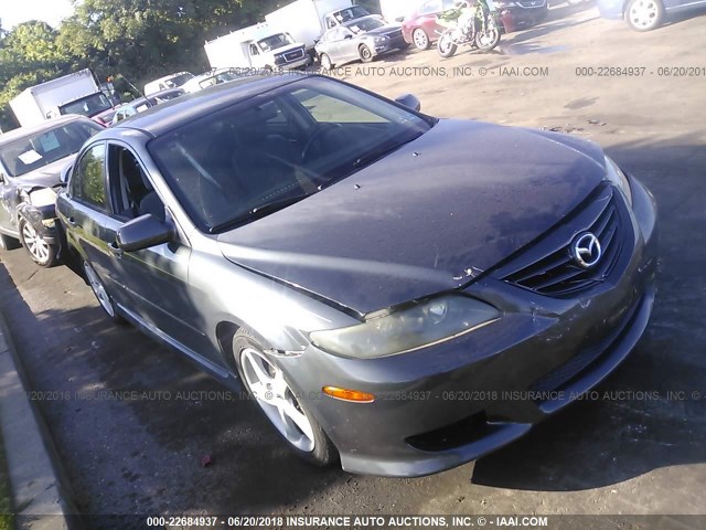 1YVHP84C655M70345 - 2005 MAZDA 6 I Grau Foto 1