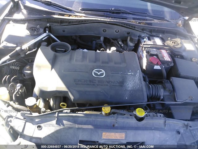 1YVHP84C655M70345 - 2005 MAZDA 6 I Grau Foto 10