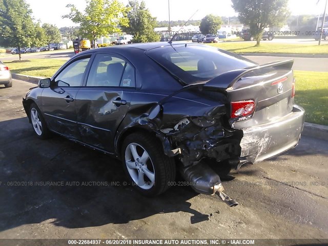 1YVHP84C655M70345 - 2005 MAZDA 6 I GRAY photo 3