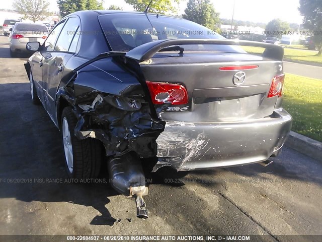 1YVHP84C655M70345 - 2005 MAZDA 6 I Grau Foto 6