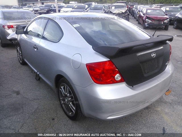 JTKDE167970173709 - 2007 TOYOTA SCION TC 银色 照片 3