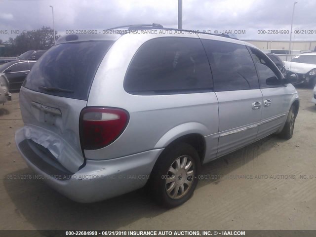 2C8GP54L01R376392 - 2001 CHRYSLER TOWN & COUNTRY LXI SILVER photo 4