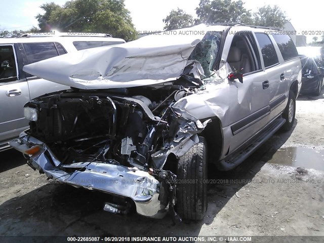 3GNEC16Z86G114042 - 2006 CHEVROLET SUBURBAN C1500 TAN photo 2