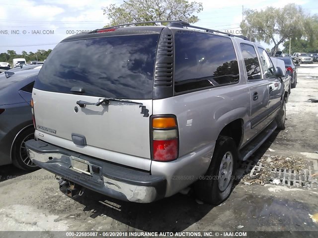 3GNEC16Z86G114042 - 2006 CHEVROLET SUBURBAN C1500 TAN photo 4