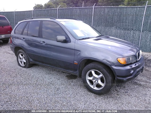 5UXFA53583LV88260 - 2003 BMW X5 3.0I GRAY photo 1