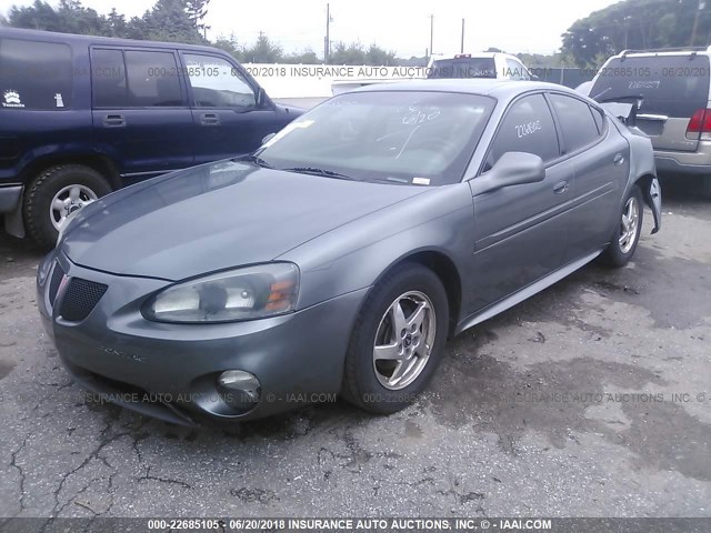 2G2WS522941206772 - 2004 PONTIAC GRAND PRIX GT2 GRAY photo 2