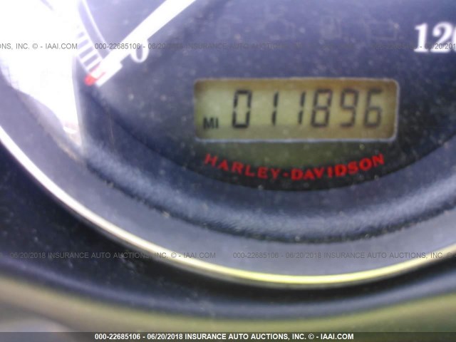 1HD1FC418BB662857 - 2011 HARLEY-DAVIDSON FLHTCU BLUE photo 7